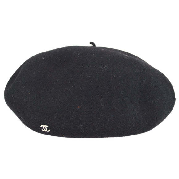 CHANEL 1998 Beret Hat 47521 - Picture 1 of 7